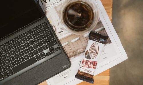 perfect snack bar on desk