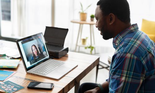 man on laptop