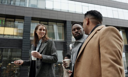 people taking a walk